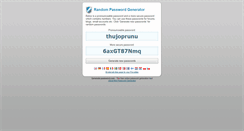 Desktop Screenshot of generate-password.com